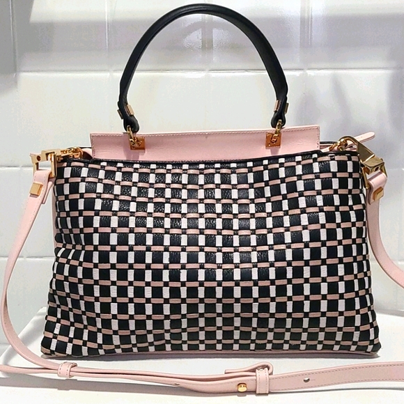 luana Handbags - Luana Italy double zip satchel